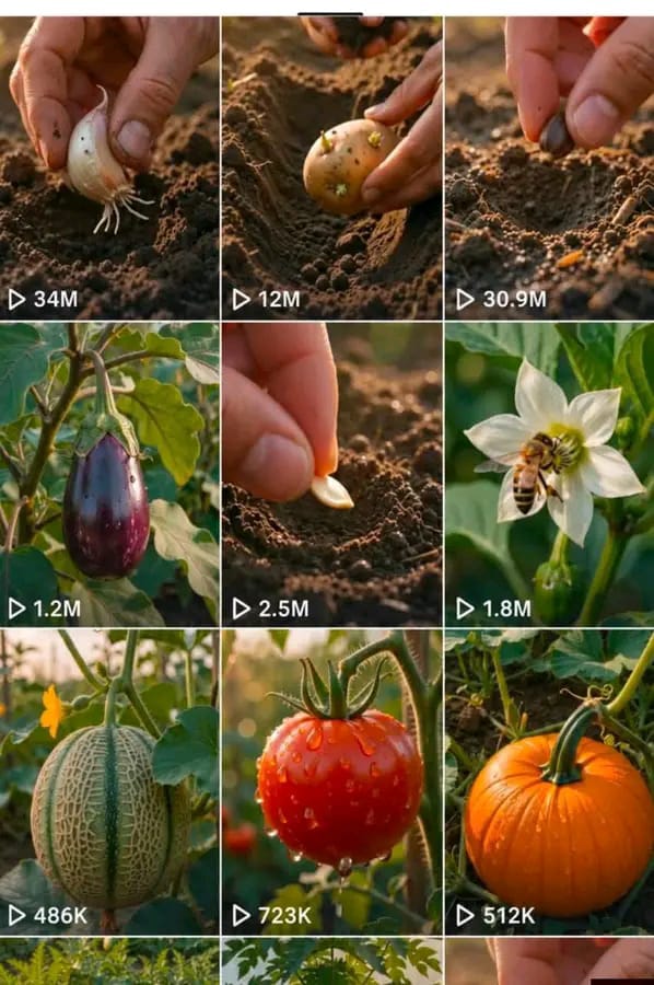 🌱 Seed to Fruit Growth — master prompt